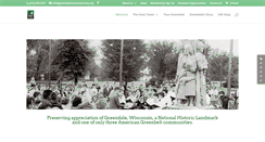 Desktop Screenshot of greendalehistoricalsociety.org